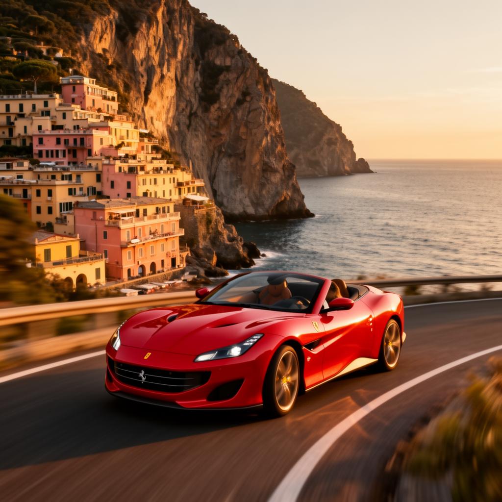 Ferrari Portofino Coastal Drive