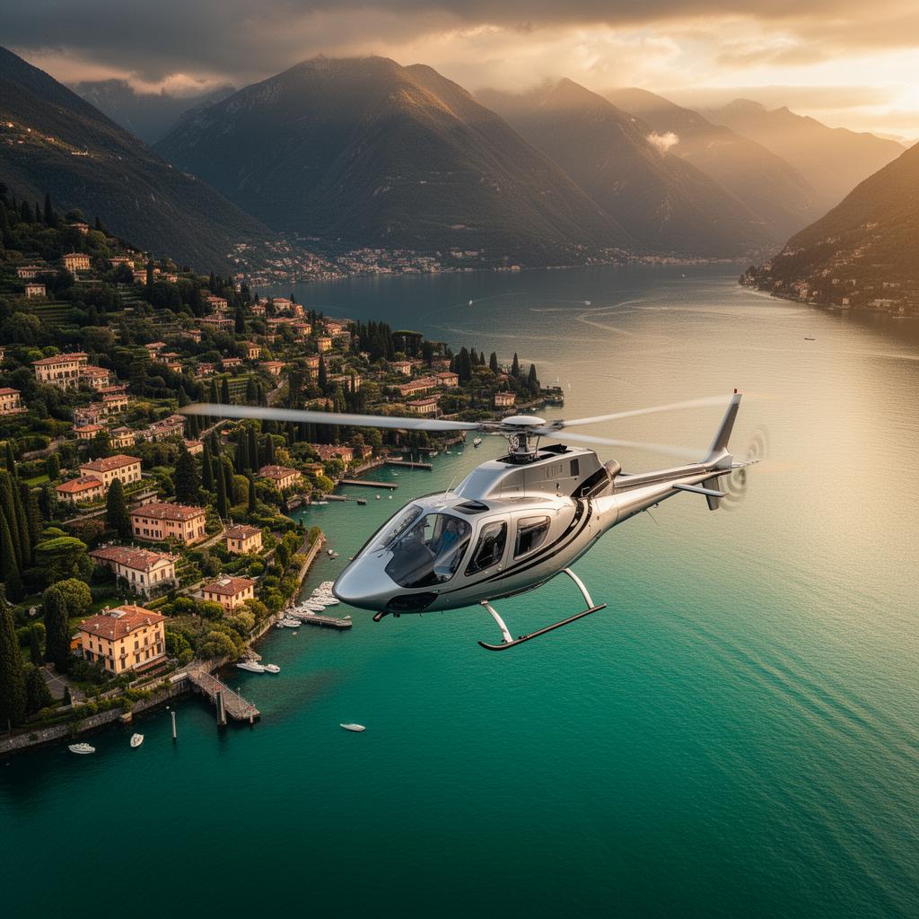 Helicopter Tour over Lake Como