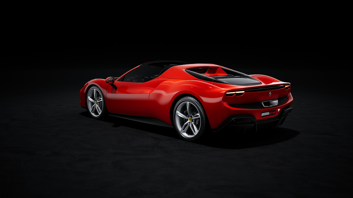 Ferrari 296 GTS red – Photo 3