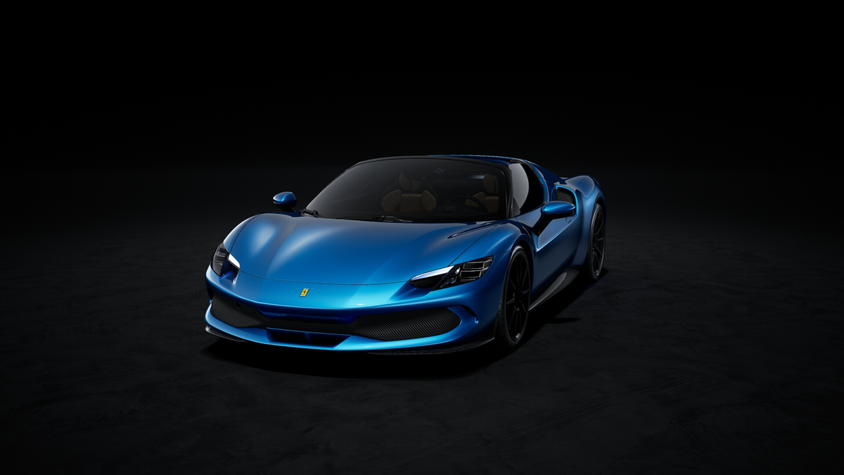 Ferrari 296 GTS Blu race – Photo 3