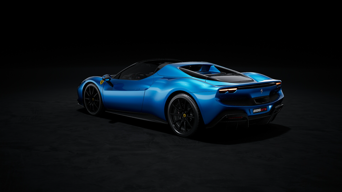 Ferrari 296 GTS Blu race – Photo 5