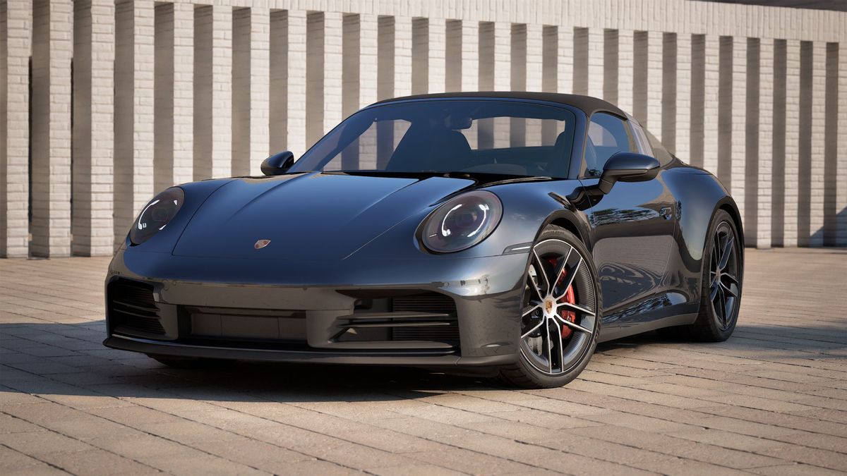 Porsche 911 Targa 4S Black