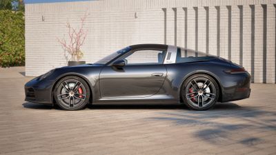 911 Targa 4S Black in Dubai - next