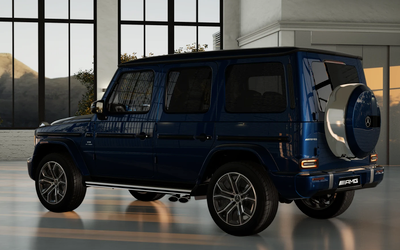 G63 Y25 AMG Blu in Bruxelles - next