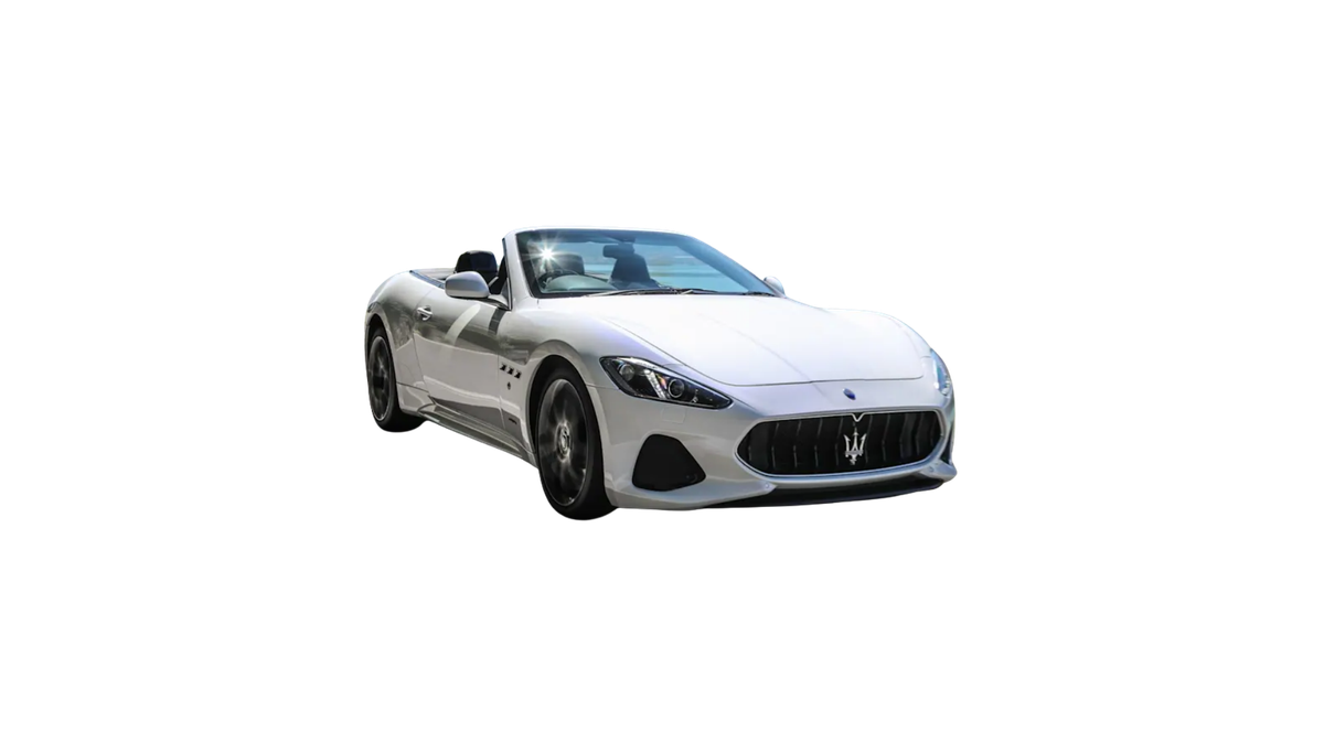 Maserati GranCabrio Old White